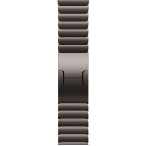 Apple Adjustable Smartwatch Band - 1 - One Size - Link Attachment - Slate - Stainless Steel
