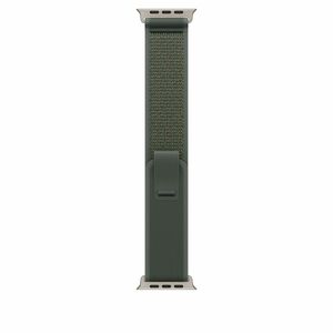 Apple Adjustable Smartwatch Band - 1 - Small (S)/Medium (M) - Trail Loop Attachment - Green - Nylon Weave, Titanium, Polye