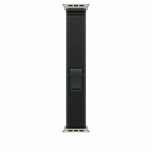 Apple Adjustable Smartwatch Band - 1 - Small (S)/Medium (M) - Trail Loop Attachment - Black - Nylon Weave, Titanium, Polye