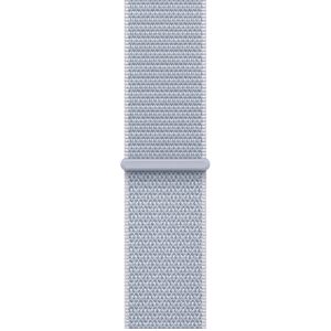 Apple Adjustable Smartwatch Band - 1 - One Size - Hook & Loop Attachment - Blue Cloud - Nylon Weave, Polyester