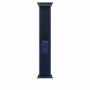 Apple Adjustable Smartwatch Band - 1 - Small (S)/Medium (M) - Trail Loop Attachment - Blue - Nylon Weave, Titanium, Polyester