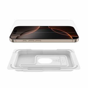 Belkin ScreenForce UltraGlass 2 9H Gehärtetes Glas Displayschutz für iPhone 16 Pro - für OLED iPhone 16 Pro - Antimikrobie