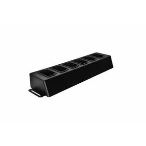 Transcend TS-DPD6C Docking/Verkabelt Cradle für Kamera - 6 Steckplatz/-plätze - Ladefunktion - Synchronisierfähigkeit - US