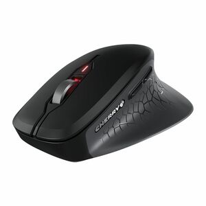 CHERRY STREAM JD-855M Mouse - Radio Frequency - USB Type A - 6 Button(s) - Black - Wireless - 10 m - 2.40 GHz - 4000 dpi -