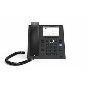 AudioCodes C430HD IP-Telefon - Schnurgebunden - Schnurgebunden - An Ständer montierbar, Wandmontierbar - Schwarz - TAA-kon
