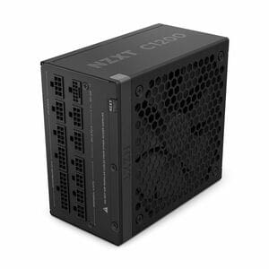NZXT PA-2G2BB-AU ATX 3.1, ATX12V v3.1, EPS12V v2.92 Modular Power Supply - 1.20 kW - Matte Black - Compact - 120 V AC, 230