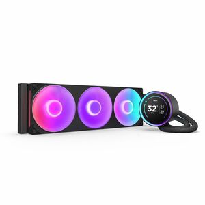 NZXT Kraken Elite 360 RGB RL-KR36E-B2 1 Cooling Fan/Radiator/Pump - CPU, Processor - 127.63m³/h Maximum Airflow - 2400 rpm