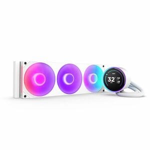 NZXT Kraken Elite 360 RGB RL-KR36E-W2 1 Cooling Fan/Radiator/Pump - CPU, Processor - 127.63m³/h Maximum Airflow - 2400 rpm