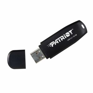 Patriot Memory Xporter Core USB 3.2 Type-A Flash Drive 32GB - 32 GB - USB 3.2 (Gen 1) Type A - 80 MB/s Read Speed - 2 Year