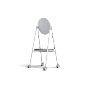 Steelcase Roam Interactive Whiteboard Stand - 166.1 cm Height x 67.3 cm Width x 77.2 cm Depth - Arctic White