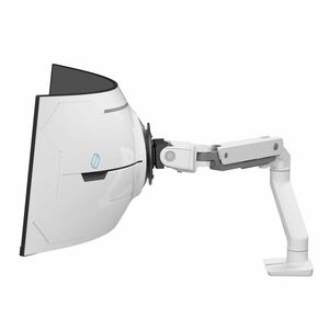 Ergotron 安装臂 用于 显示器, 曲面屏显示 - 白 - 可调节高度 - 144.8 cm (57") 支持屏幕 - 17.01 kg 承载量 - 100 x 100, 75 x 75 - VESA 安装兼容