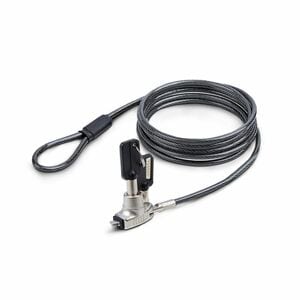 StarTech.com Cable Lock For Notebook, Docking Station, Monitor, Printer, Projector - TAA Compliant - 2.01 m Cable - Keyed 