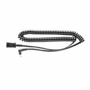 V7 2.01 m Quick Disconnect/Sub-mini phone Audio Cable - 2.5mm Audio Jack PLX Plantronics Quick Disconnect (QD) Cable Lead