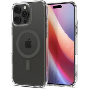 Spigen Ultra Hybrid T Case for Apple iPhone 16 Pro Smartphone - Graphite - Drop Resistant, Scratch Resistant - Polycarbona