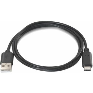 CABLE USB 2.0 3A USB-C/M-A/M NEGRO 2.0M