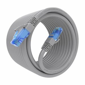 CABLE RED HEADLINE RJ45 CAT.6 UTP AWG26 CCA GRIS 10M