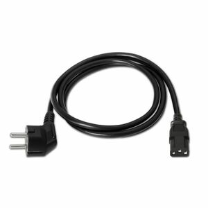 CABLE POWER CPU CEE7/M-C13/H BLACK 1.5M