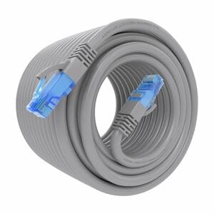 CABLE RED HEADLINE RJ45 CAT.6 UTP AWG26 CCA GRIS 15M