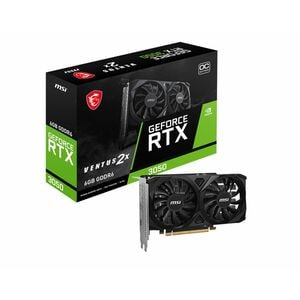 MSI NVIDIA GeForce RTX 3050 Graphic Card - 6 GB GDDR6 - 7680 x 4320 - 1.49 GHz Boost Clock - 96 bit Bus Width - PCI Expres