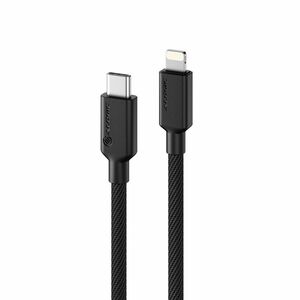 Alogic Elements Pro 1 m Lightning/USB-C Datentransferkabel - 1 / Pack - Cable for iPhone, iPad, iPod - 480 Mbit/s - MFI - 