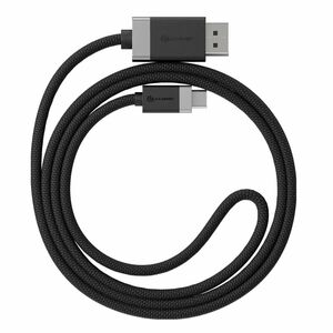 Alogic Fusion 1 m DisplayPort/USB-C AV-Kabel - Cable for Audio-/Video-Gerät, Monitor, Projektor, TV, Notebook, Tablet, Tel