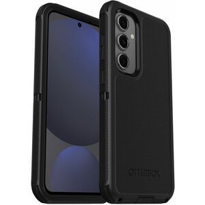 OtterBox Defender Case for Samsung Galaxy S24 FE Smartphone - Textured - Black - Drop Resistant, Damage Resistant, Shock A