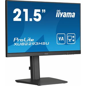 Moniteur LED iiyama ProLite XUB2293HSU-B7 22" Class Full HD - 16:9 - Noir mat - 54,6 cm (21,5") Viewable - Technologie IPS