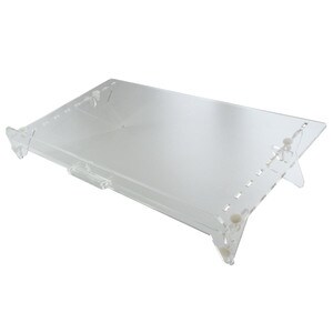 R-Go Go Read Konzepthalter - 150 mm Höhe x 285 mm Breite - Transparent - Acryl