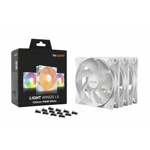 be quiet! Light Wings LX Cooling Fan - Gaming Console, Multimedia System, Case, Cooling System, PC - 120 mm Maximum Fan Di