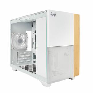 In Win IW-CS-F3WHI-1AN120P Gaming Computer Case - Micro ATX, Mini ITX Motherboard Supported - Mini-tower - SECC, Tempered 