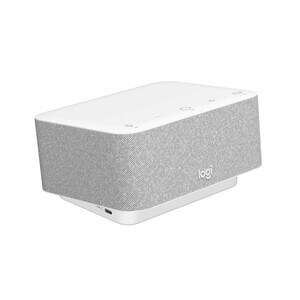 Logitech Logi Dock USB Type C Docking Station for Monitor, Notebook - 100 W - White - 4K - 3840 x 2160 - 5 x USB Ports - 2