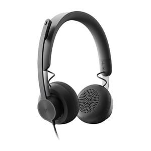 Logitech Wired Over-the-head Stereo Headset - Binaural - Ear-cup - 32 Ohm - 20 Hz to 16 kHz - Uni-directional, Omni-direct