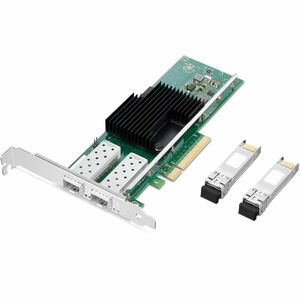 Lenovo 10Gigabit Ethernet Adapter for Workstation - 10GBase-SR, 10GBase-LR - SFP+ - Plug-in Card - PCI Express 3.0 x8 - Op