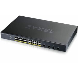 ZYXEL XGS1935 XGS1935-28HP 24 Ports Manageable Ethernet Switch - Gigabit Ethernet, 10 Gigabit Ethernet - 100/1000Base-T, 1