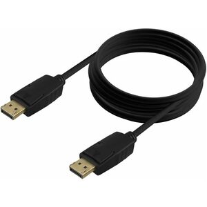 CABLE DISPLAYPORT V1.2 CCS 4K60HZ DP/M-DP/M BLACK 3.0M