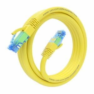 CABLE RED HEADLINE RJ45 CAT.6 UTP AWG26 CCA YELLOW 2.0M