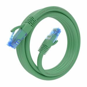 CABLE RED HEADLINE RJ45 CAT.6 UTP AWG26 CCA GREEN 2.0M