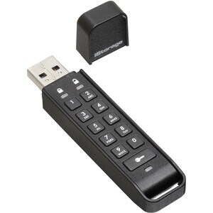 Lecteur flash iStorage datAshur Personal2 - 16 Go - USB 3.2 (Gen 1) Type A - 256-bit AES - 168 Mo/s Read Speed - 111 Mo/s 