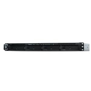 Synology RX418 驱动器机箱 - eSATA 主机接口 - 1U 可机架安装 - 4 x 支持硬盘 - 4 x 支持SSD - 4 x 总跨数 - 4 x 2.5寸/3.5寸架槽