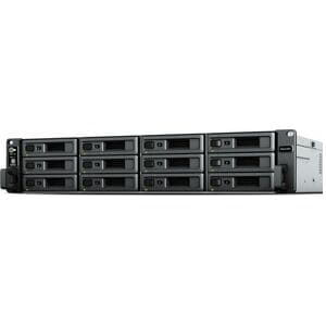 Synology RackStation RS2423RP+ 12 x 总跨数 SAN/NAS 存储系统 Ryzen 四核（4 个核心） 3.35 GHz - 8 GB RAM - DDR4 SDRAM - 2U 可机架安装 - 0 x 已安装