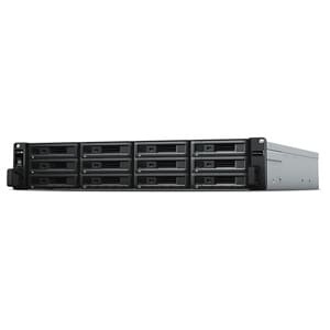 Synology RXD1219SAS 驱动器机箱 - Mini-SAS HD 主机接口 - 2U 可机架安装 - 热插拨托架 - 12 x 支持硬盘 - 192 TB 支持的HDD硬盘总容量 - 12 x 支持SSD - 192 TB 支持的