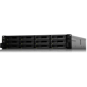 Synology UC3200 12 x 总跨数 SAN 存储系统 Xeon 四核（4 个核心） 2.40 GHz - 16 GB RAM - DDR4 SDRAM 可机架安装 - 192 TB 支持的硬盘容量 - 0 x 已安装硬盘 - 19