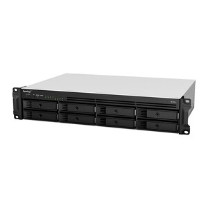 Synology RackStation RS1221RP+ 8 x 总跨数 SAN/NAS 存储系统 - AMD Ryzen 四核（4 个核心） 2.20 GHz - 4 GB RAM - DDR4 SDRAM - 2U 可机架安装 - 0 