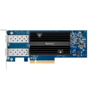 Synology E10G21-F2 10G 以太网卡 用于 服务器, NAS存储设备 - 10GBase-SR, 10GBase-LR - 插卡 - PCI Express 3.0 x8 - 2 端口 - 光纤