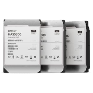 Synology HAS5300 HAS5300-16T 16 TB 硬盘 - 3.5" 内置 - SAS (12Gb/s SAS) - 存储系统 设备支持 - 7200rpm - 550 TB 热电平衡写入（TBW） - 512e Format