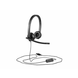 H570e Stereo (Teams version) headset, USB-A - BLACK