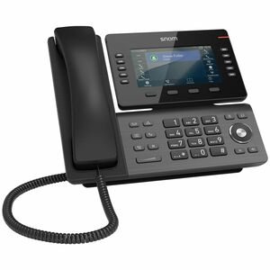 Snom D812 IP-Telefon - Schnurgebunden - Schnurgebunden - Desktop, Wandmontierbar - VoIP - 12,7 cm (5 Zoll) TFT-LCD - 2 x N