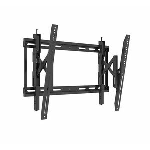 ITB - Staffa a muro Economy Push-out per monitor da 40" a 86", portata 60Kg. VESA Max 600x400