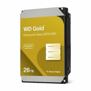 WD Gold WD261KRYZ 26 TB Hard Drive - 3.5" Internal - SATA (SATA/600) - Server Device Supported - 7200rpm