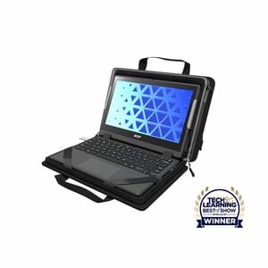 MAXCases Work-In Carrying Case for 27.9 cm (11") Chromebook - Black - Scratch Resistant, Slip Resistant - Neoprene, Elasti